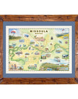 Missoula Hand-Drawn Map