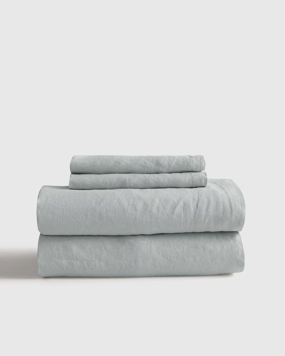 European Linen Sheet Set with Flat Sheet
