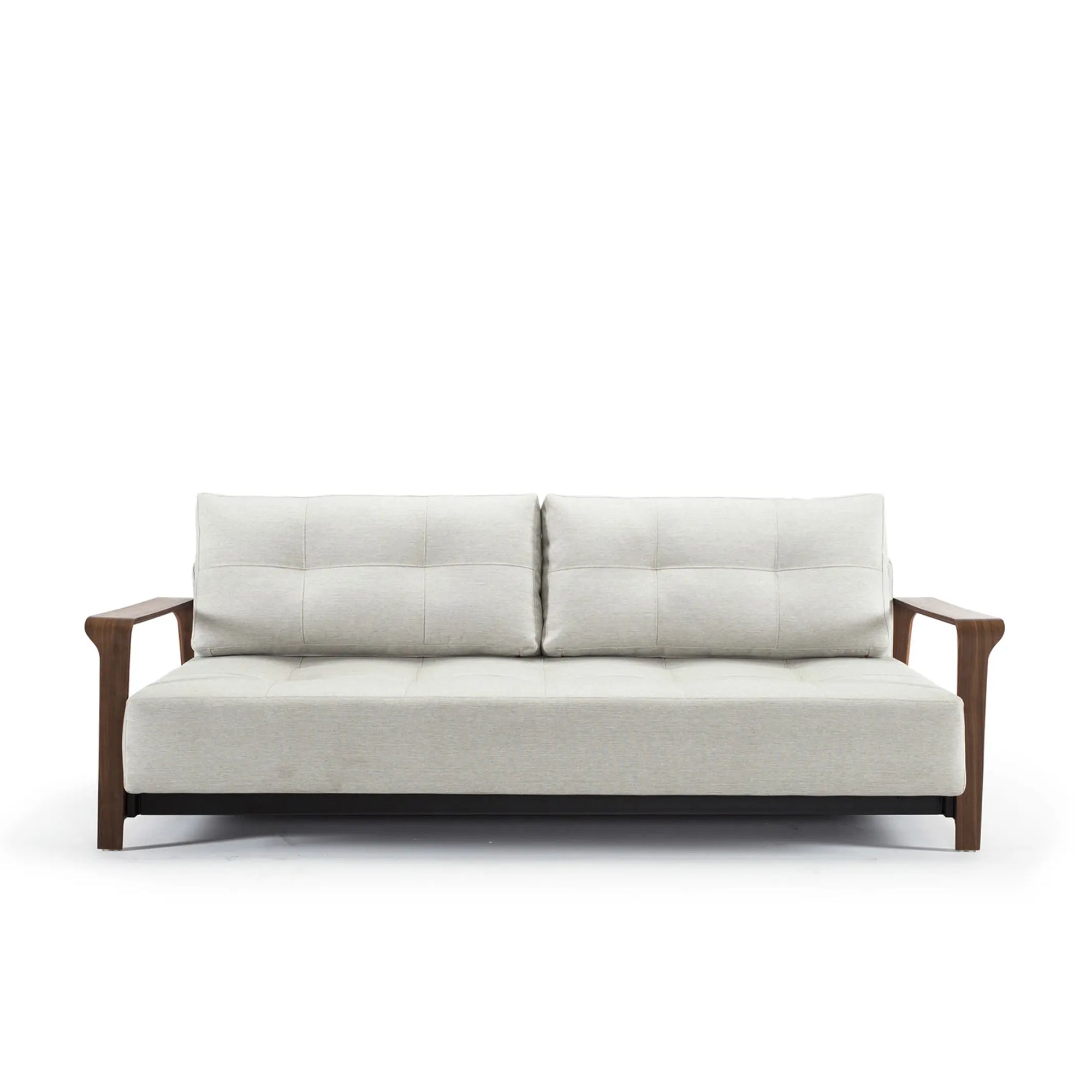 Movie Night Sofa Bed - Wood Arms (Queen)