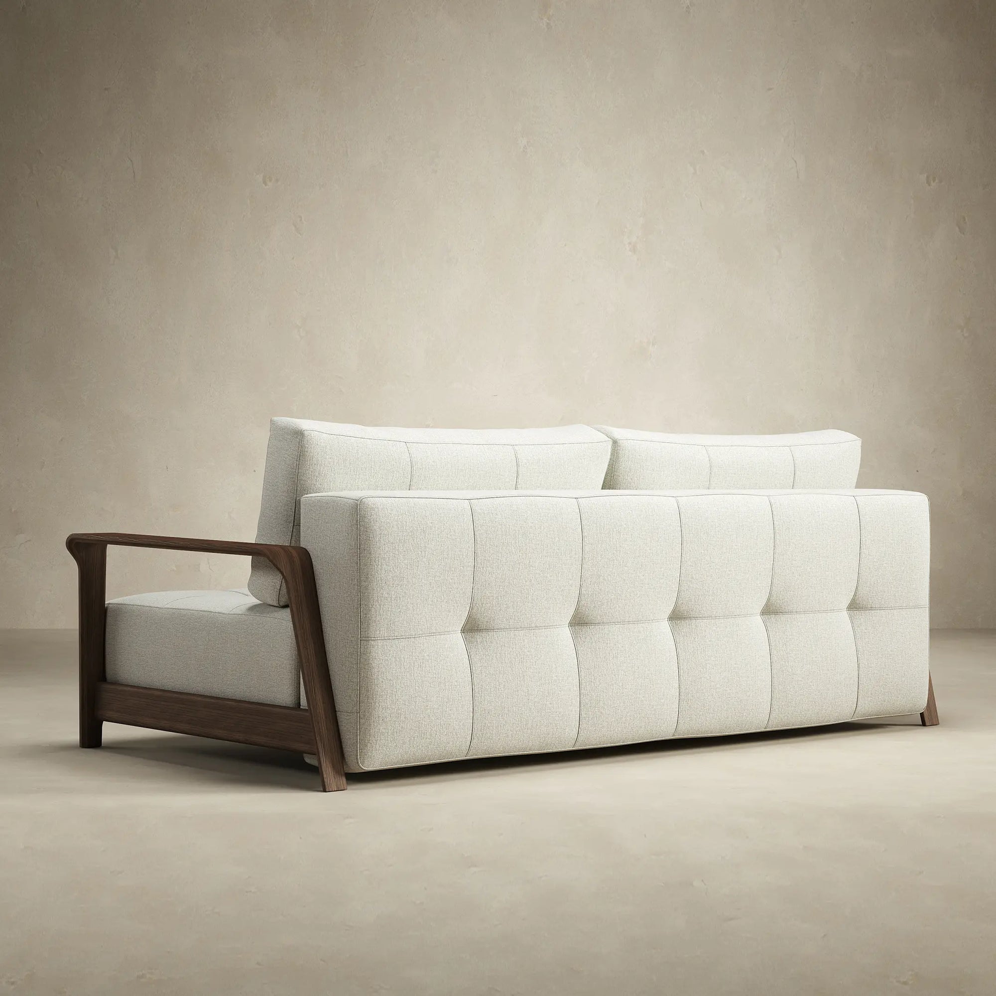 Movie Night Sofa Bed - Wood Arms (Queen)