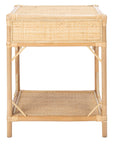 Roya 1 Drawer 1 Shelf Nightstand- NST4005A