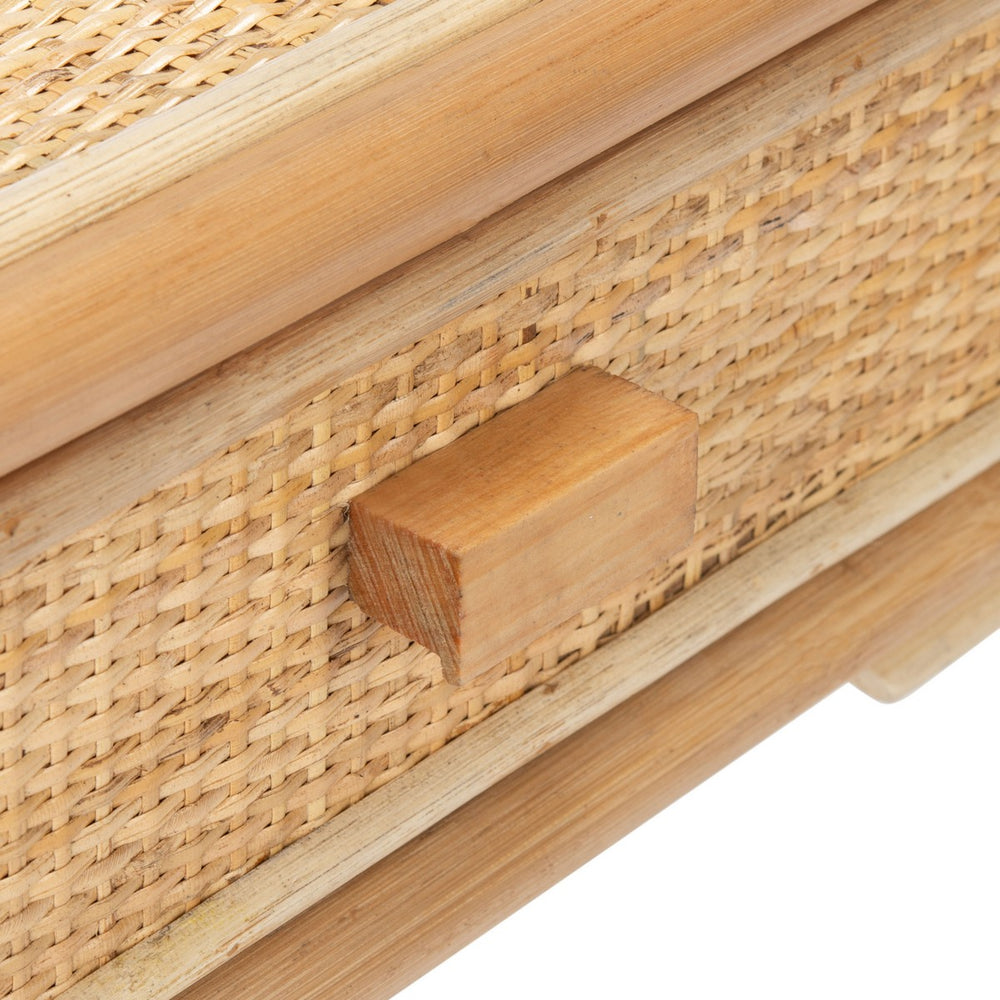 Roya 1 Drawer 1 Shelf Nightstand- NST4005A