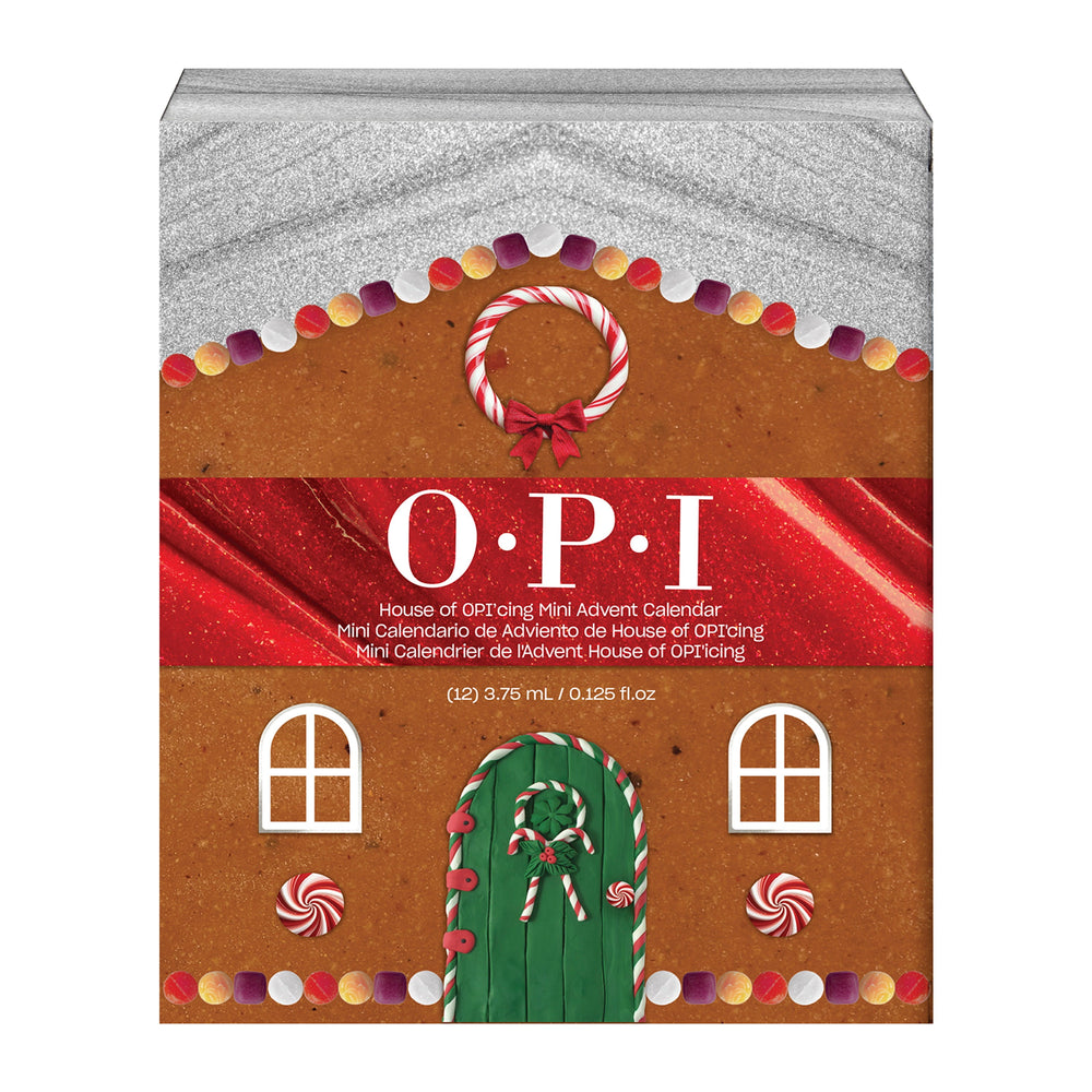 OPI Holiday 2025 Nail Lacquer 12PC Mini Nail Polish Set, 12 Pack Advent Calendar