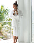 Women's Plush Bamboo Bathrobe