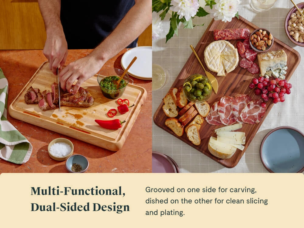Prep & Serve Butcher Block Set