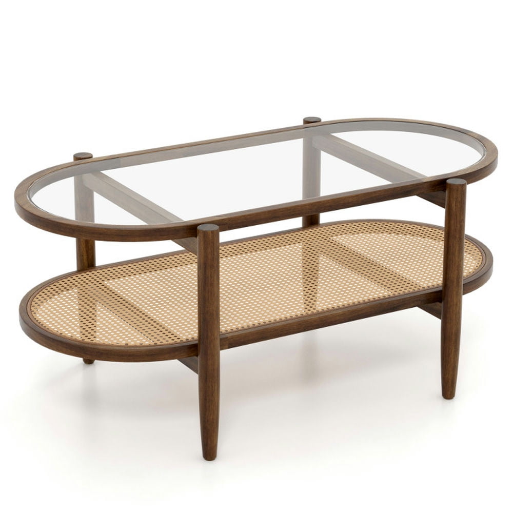 https://www.walmart.com/ip/Resenkos-2-Tier-Coffee-Table-with-Tempered-Glass-Tabletop-and-Acacia-Wood-Frame-Modern-Coffee-Table-for-Living-Room-Office-Reception/7597864542