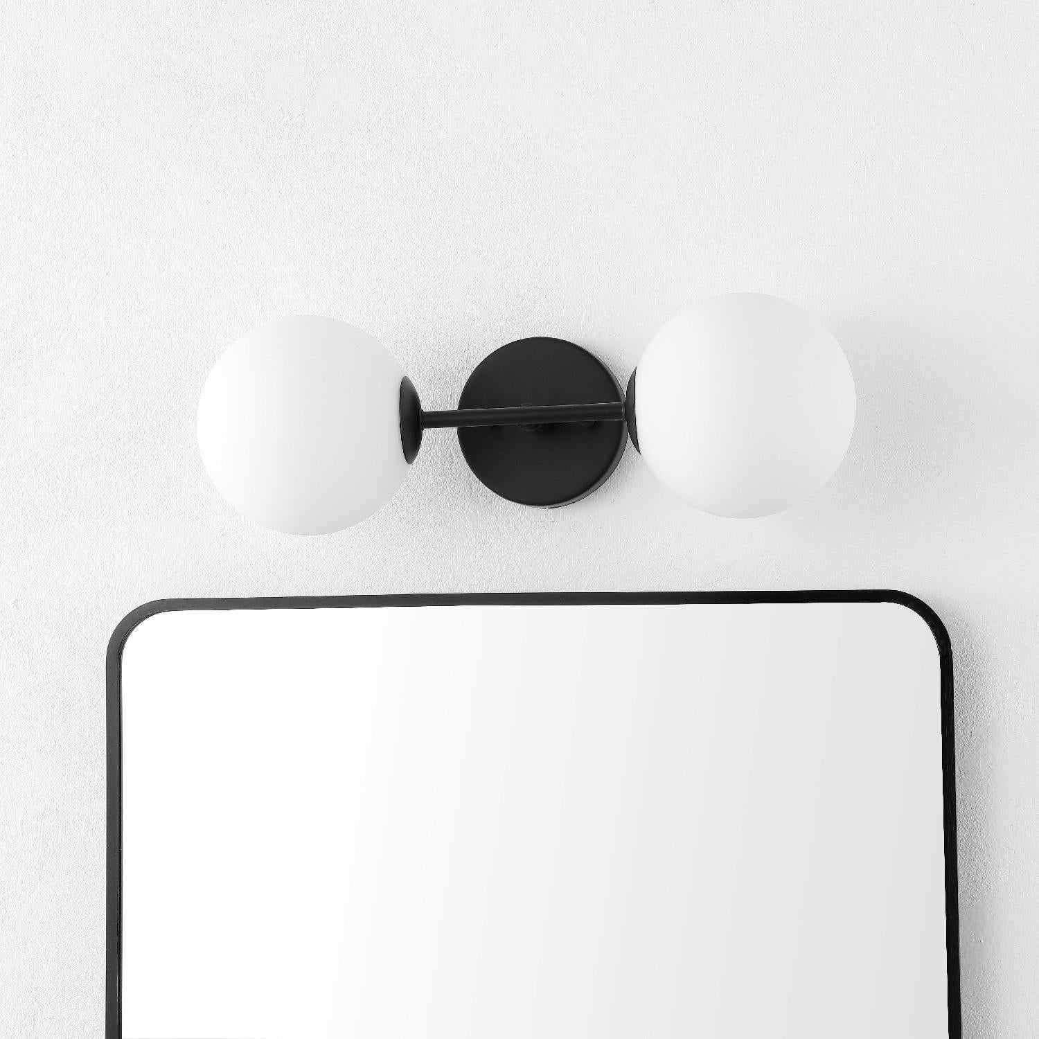 Safavieh Hymn 2 Light Wall Sconce - Black