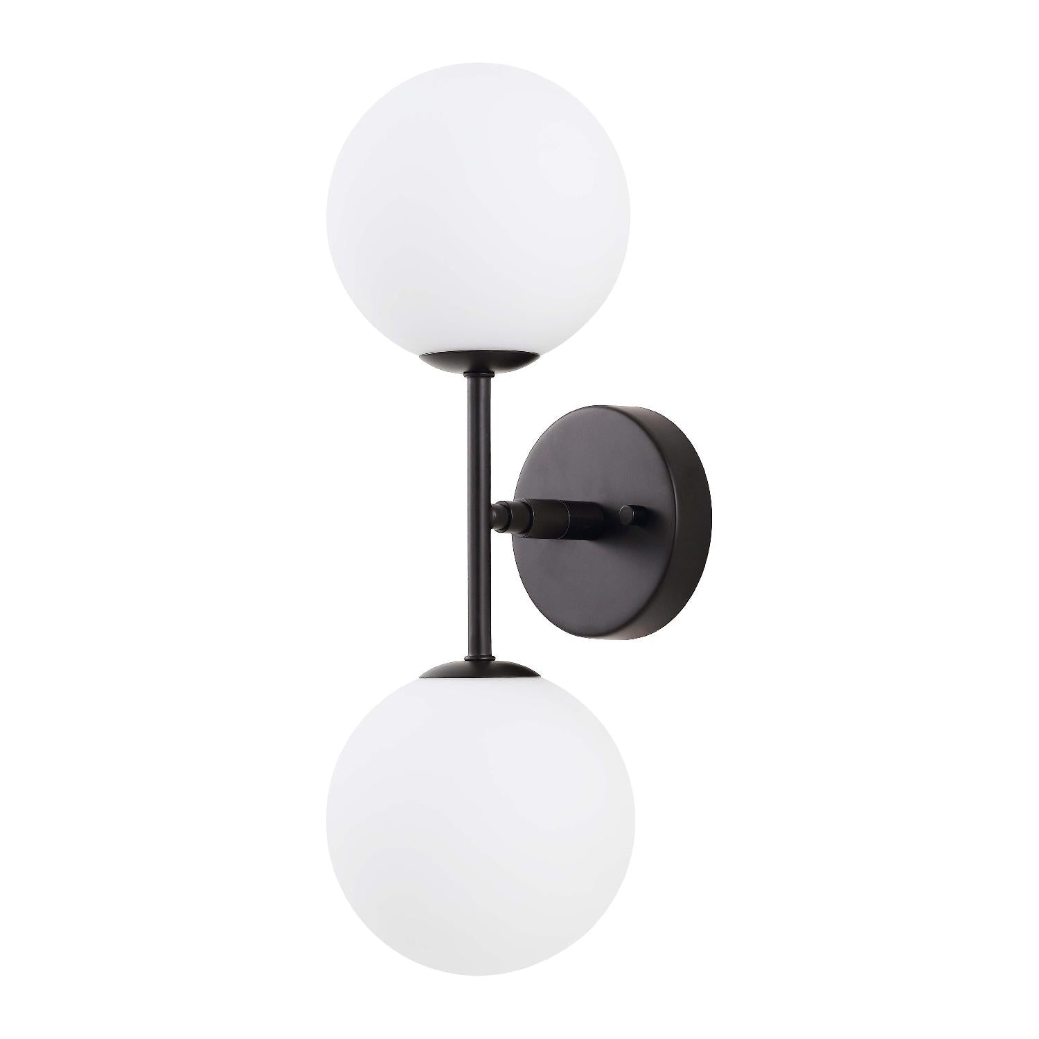 Safavieh Hymn 2 Light Wall Sconce - Black