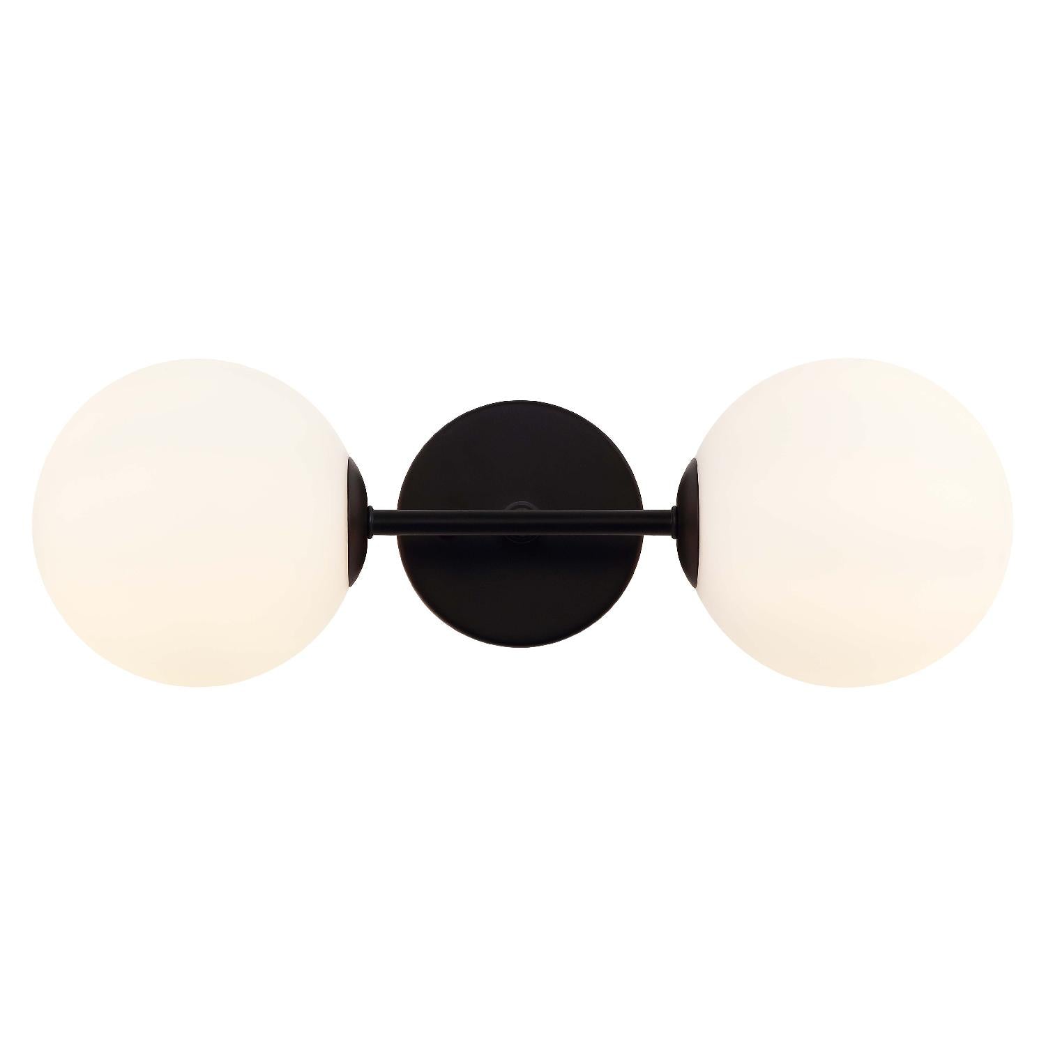 Safavieh Hymn 2 Light Wall Sconce - Black