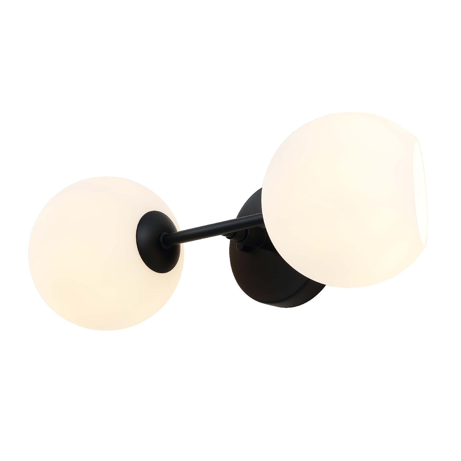 Safavieh Hymn 2 Light Wall Sconce - Black