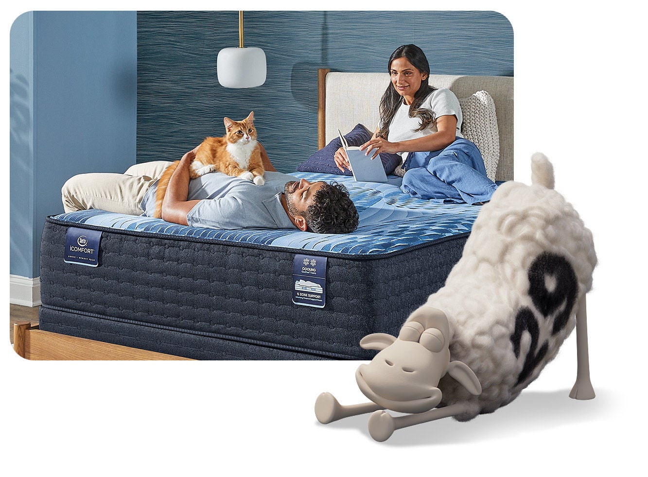 Serta iComfortPro Mattress with Latex Foam