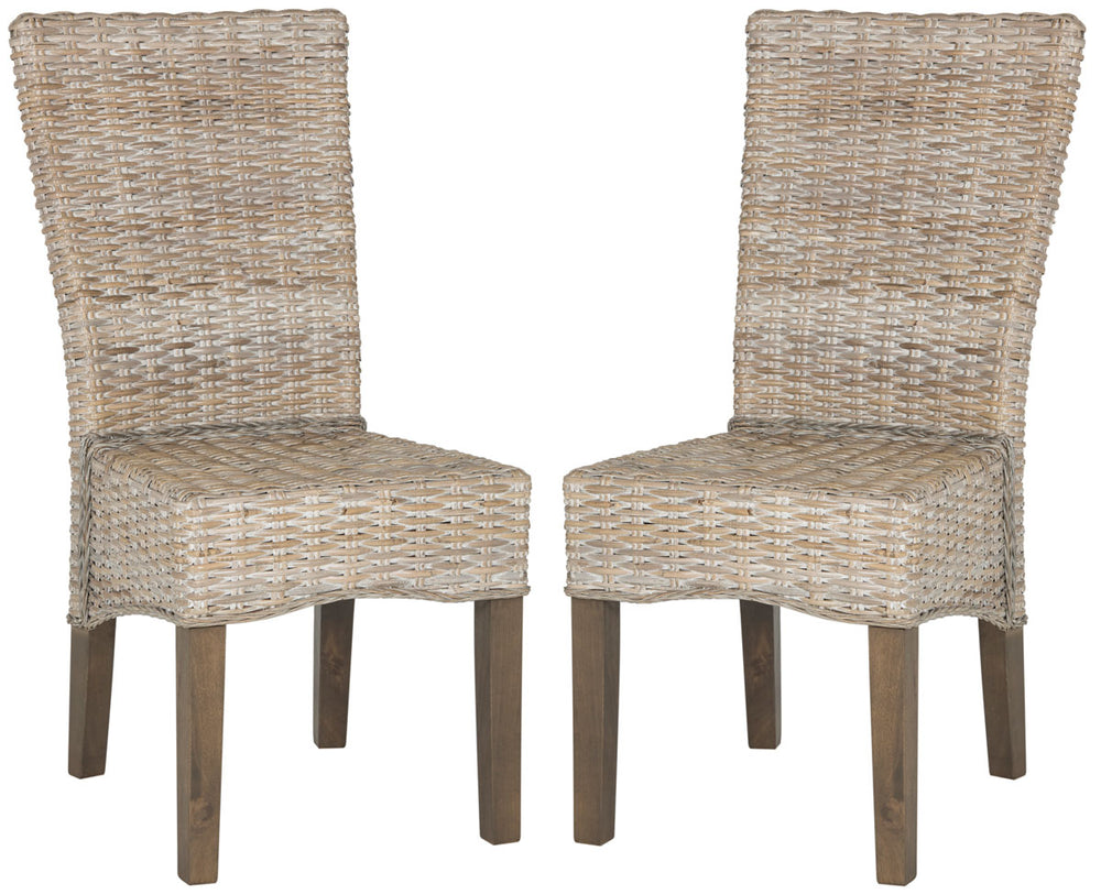 Ozias Wicker Dining Chair (Set of 2)