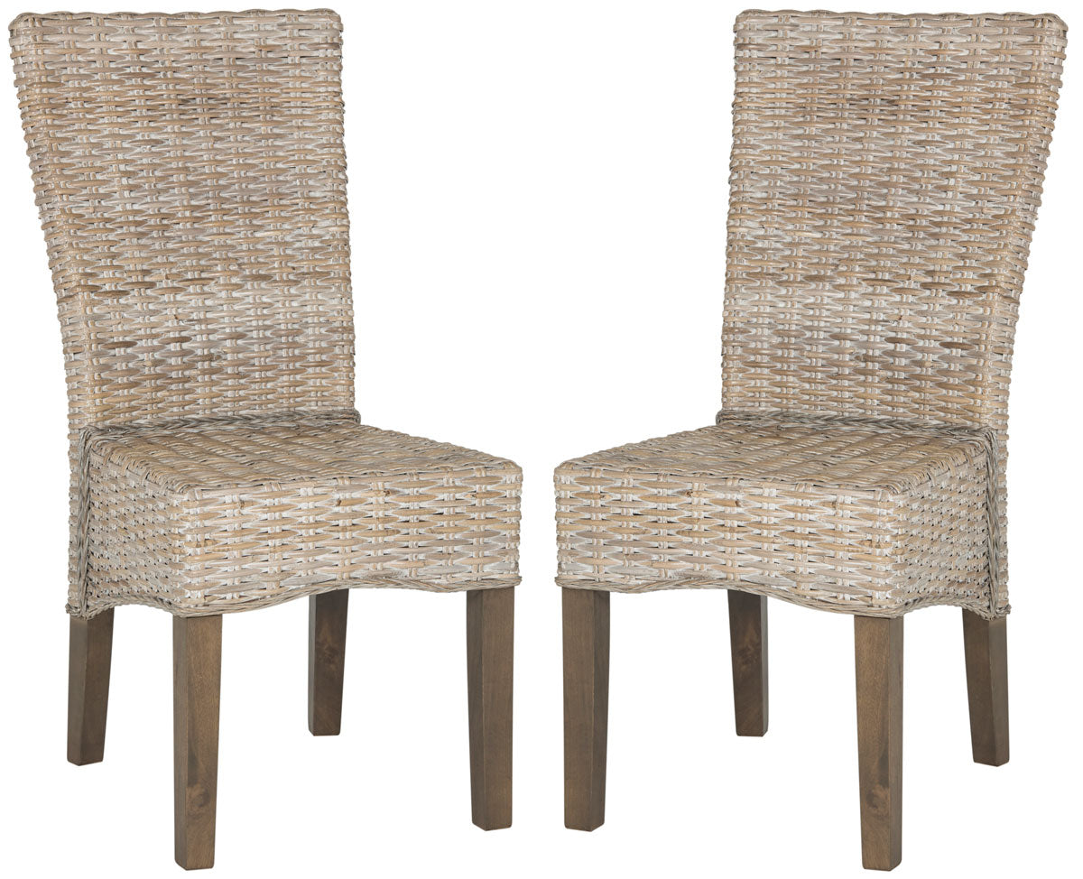 Ozias Wicker Dining Chair (Set of 2)