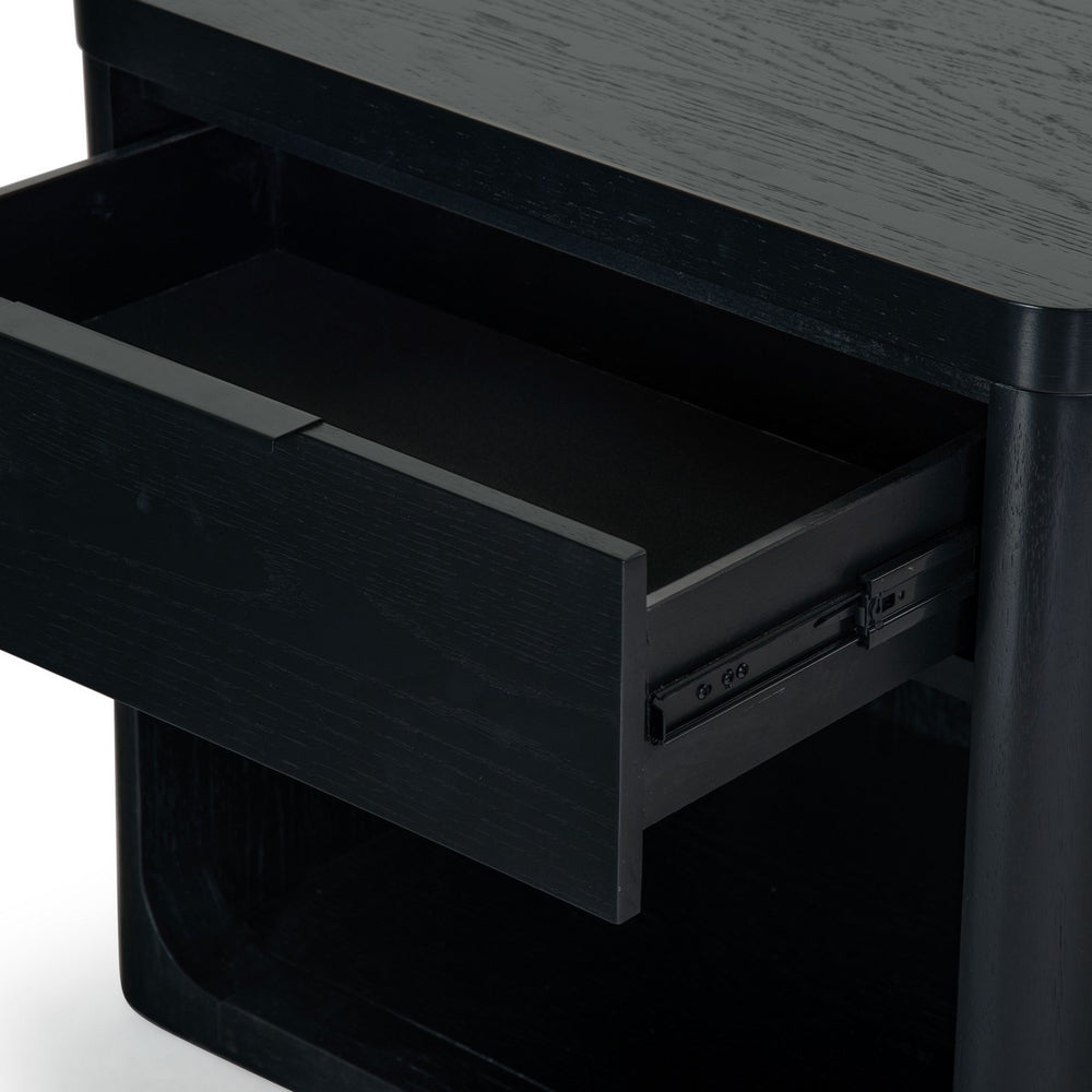 Raylie 1 Drawer Wood Nightstand