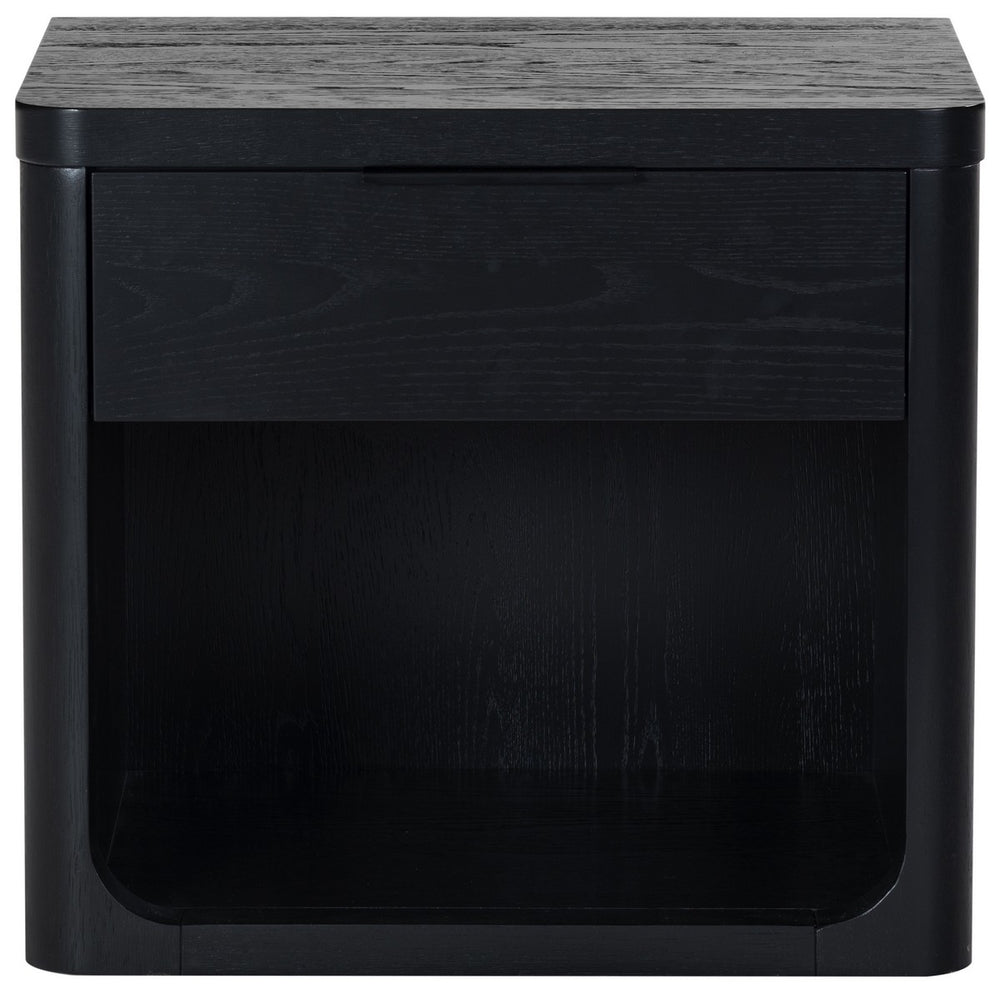 Raylie 1 Drawer Wood Nightstand