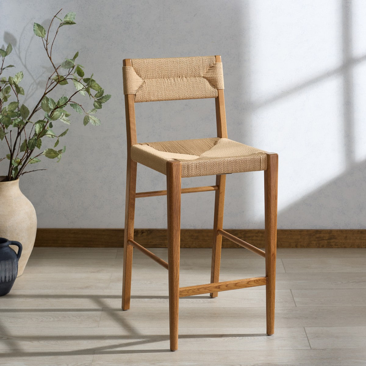 Cody Rattan Counter Stool- SFV4228B