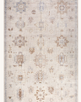 Brenda Hazy Heraldry Spill Proof Washable Rug