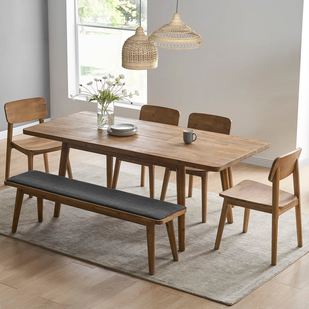 Seb Extendable Dining Table, 59"-78.7"