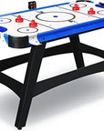 SereneLife 4.5 ft Powered Air Hockey Table with LED Scoreboard