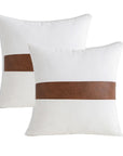 Set of 2 Modern Decor Square Covers