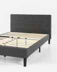 Shalini Upholstered Platform Bed Frame with USB Ports