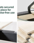 Shalini Upholstered Platform Bed Frame with USB Ports