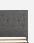 Shalini Upholstered Platform Bed Frame with USB Ports