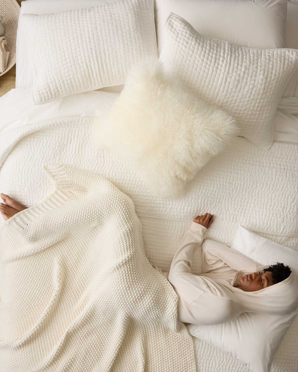 Cotton Fisherman Throw