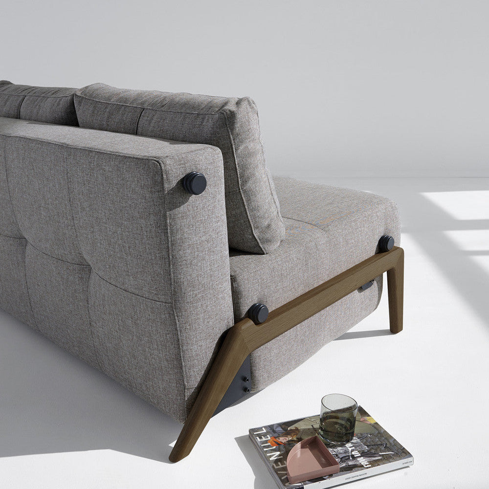 Stretch Sofa Bed - Wood Legs (Double/Queen)