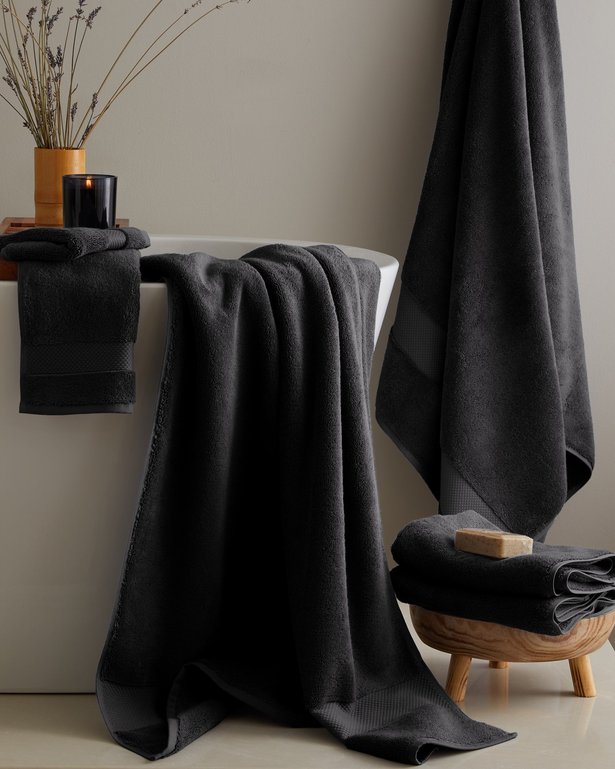 Turkish Ultra Luxe Plush Bath Towel Bundle