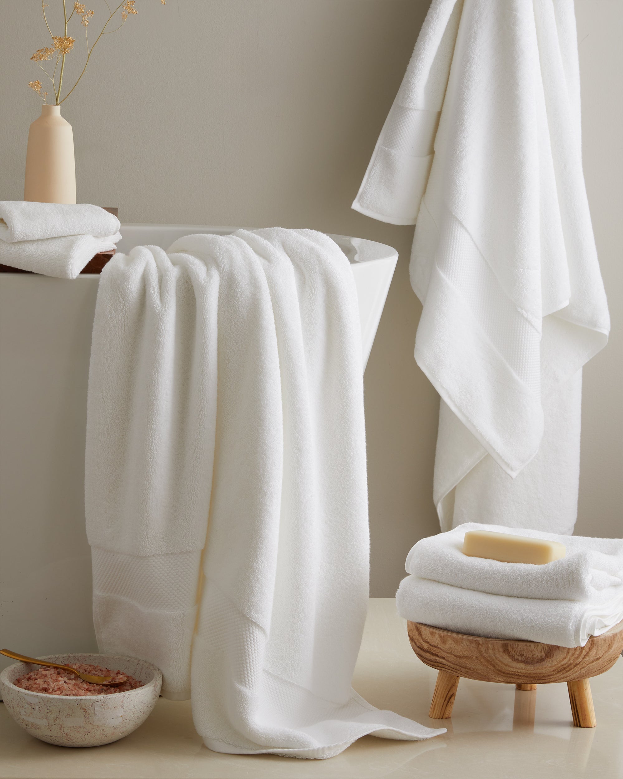 Turkish Ultra Luxe Plush Bath Towel Bundle