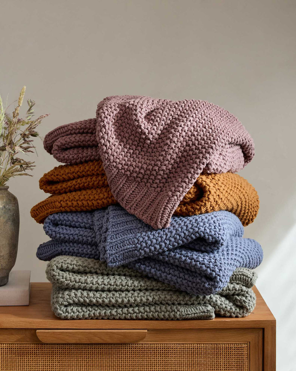 Cotton Fisherman Throw