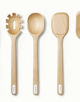 Utensil Set | 5-Piece Wooden Cooking Utensils | Caraway
