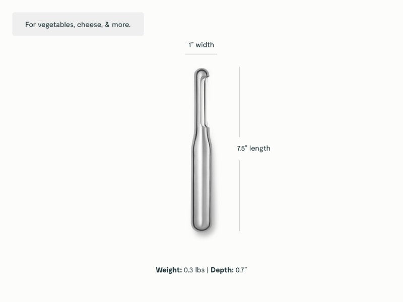 Stainless Steel Vegetable Peeler | Sharp & Easy to Clean