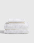 European Linen Sheet Set with Flat Sheet