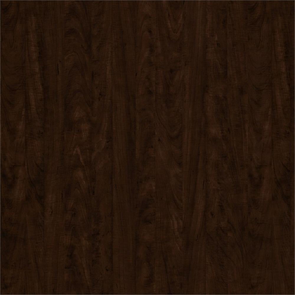 Pemberly Row 59&quot; Contemporary Wood/Metal Full Wall Bed in Chocolate
