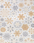 Eudora Snowflake Rug | White