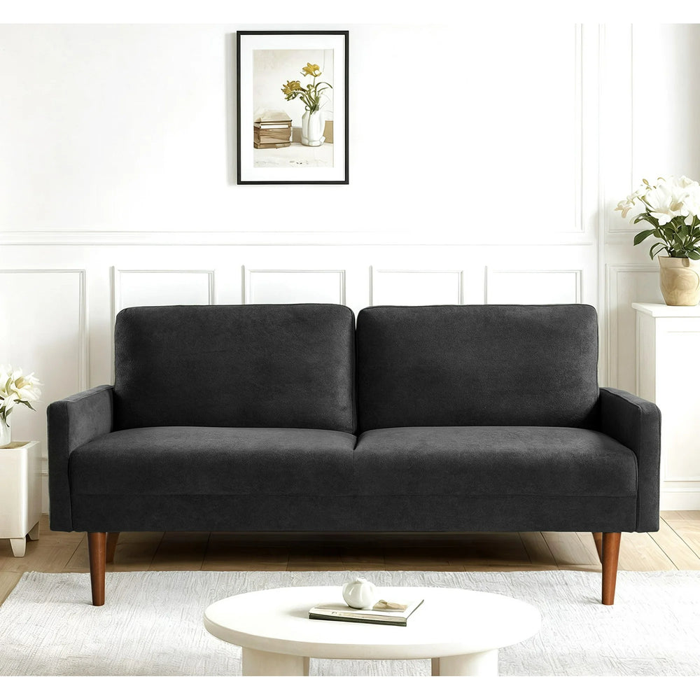 3 Seater Sofa Couch with Wood Legs
