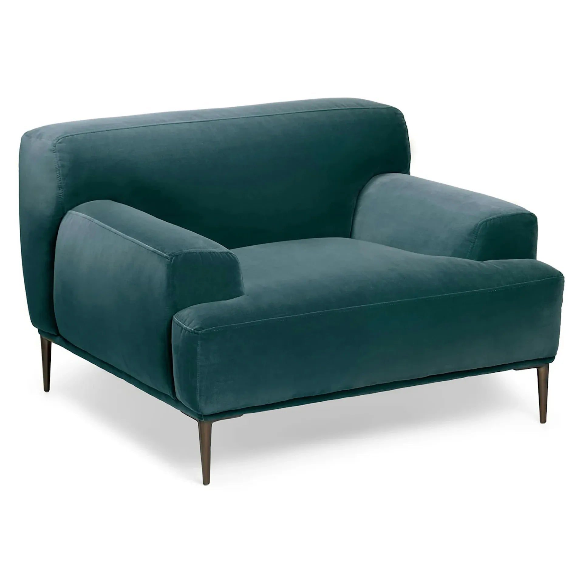 Abisko 42.5" Velvet Lounge Chair - From Where Finds - 