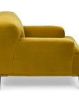 Abisko 42.5" Velvet Lounge Chair - From Where Finds - 