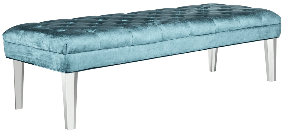 Abrosia Upholstered Tufted Bench - From Where Finds - 