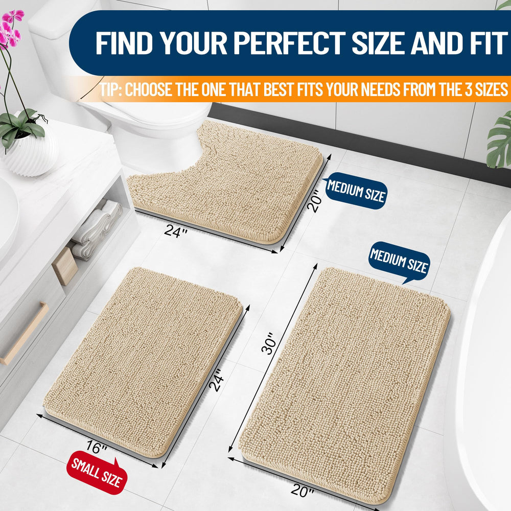 Absorbent Bathroom Rug - From Where - 