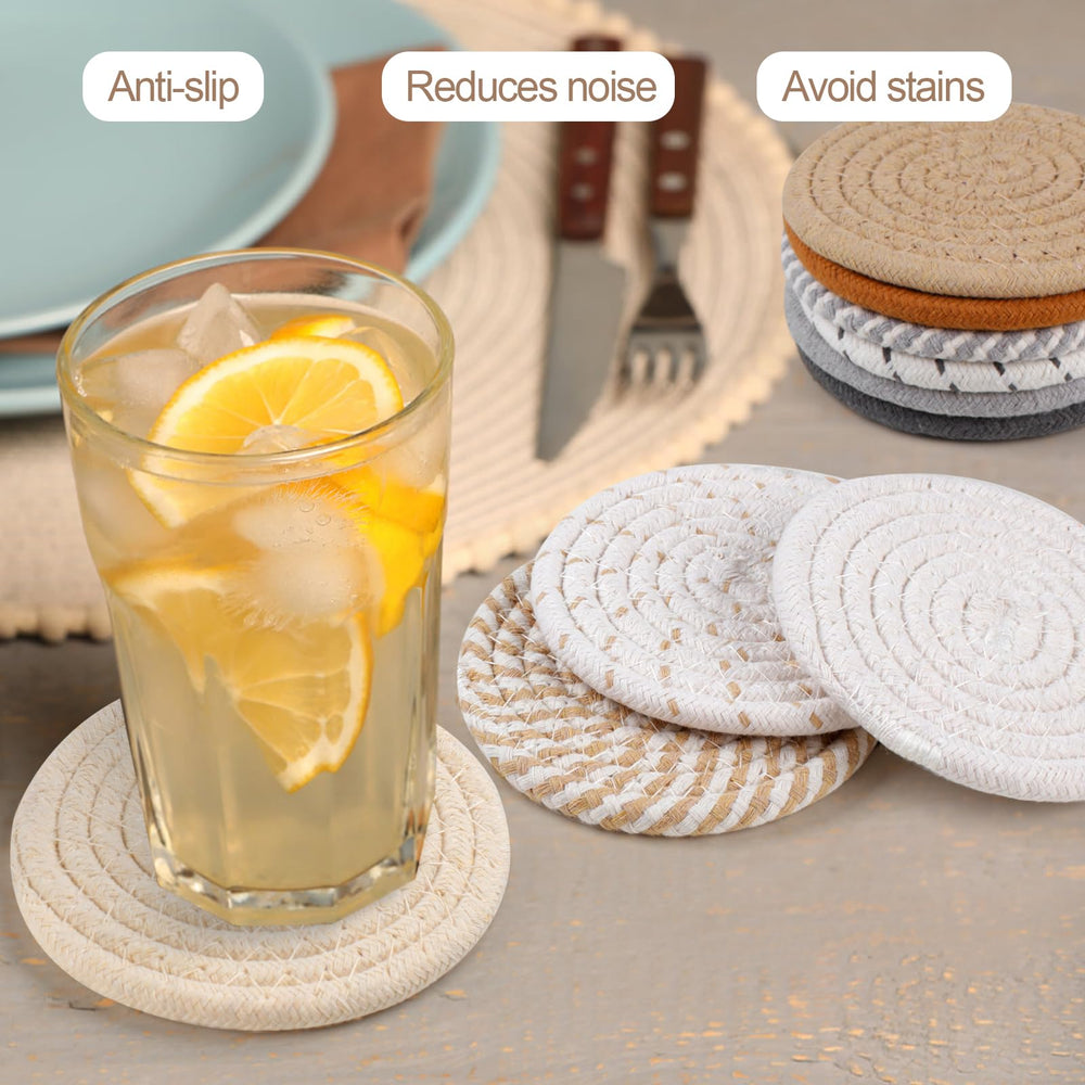 Absorbent Boho Coasters - From Where - 