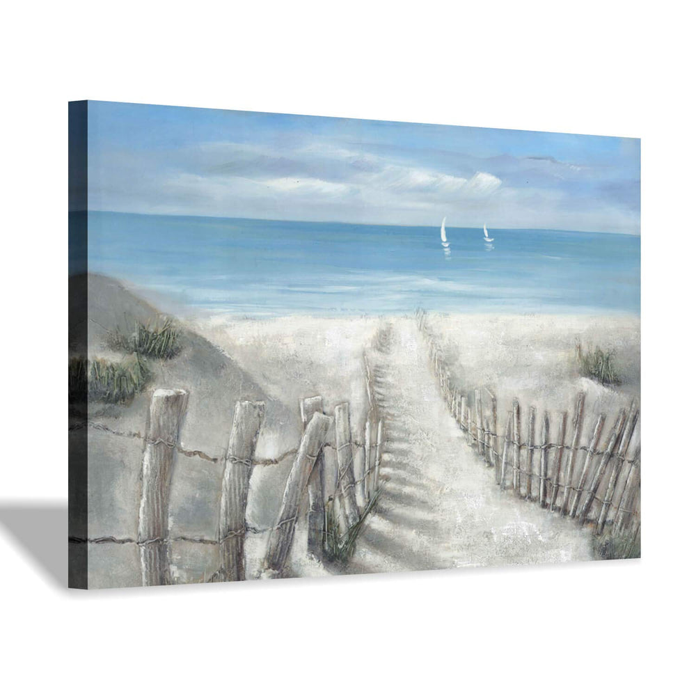 Abstract Beach Path Wall Art - From Where - 
