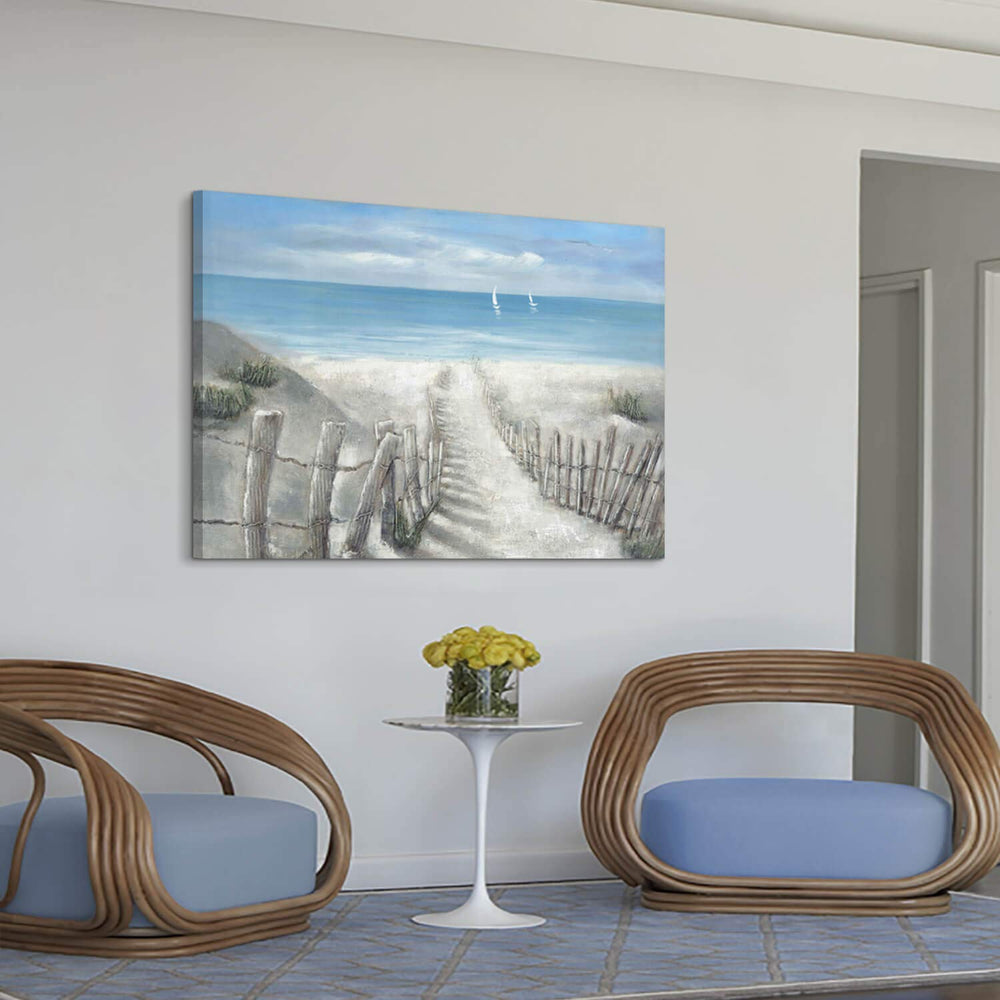 Abstract Beach Path Wall Art - From Where - 