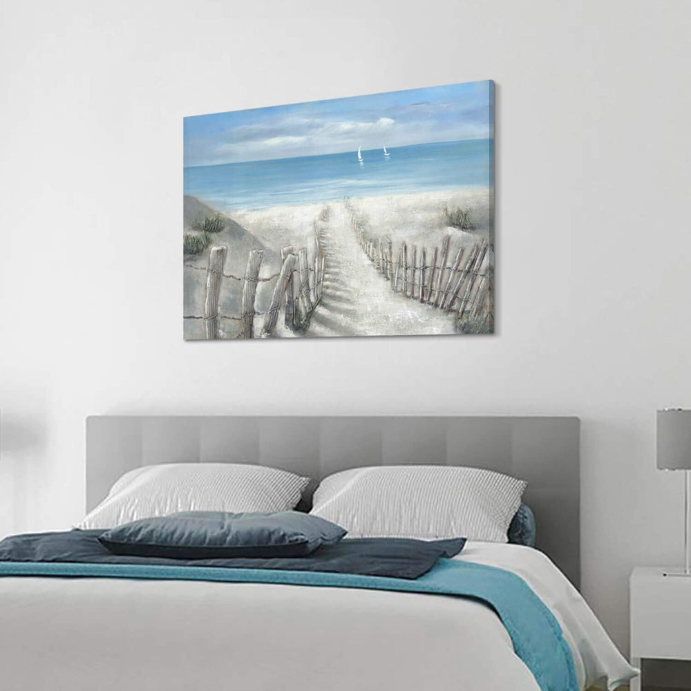 Abstract Beach Path Wall Art - From Where - 