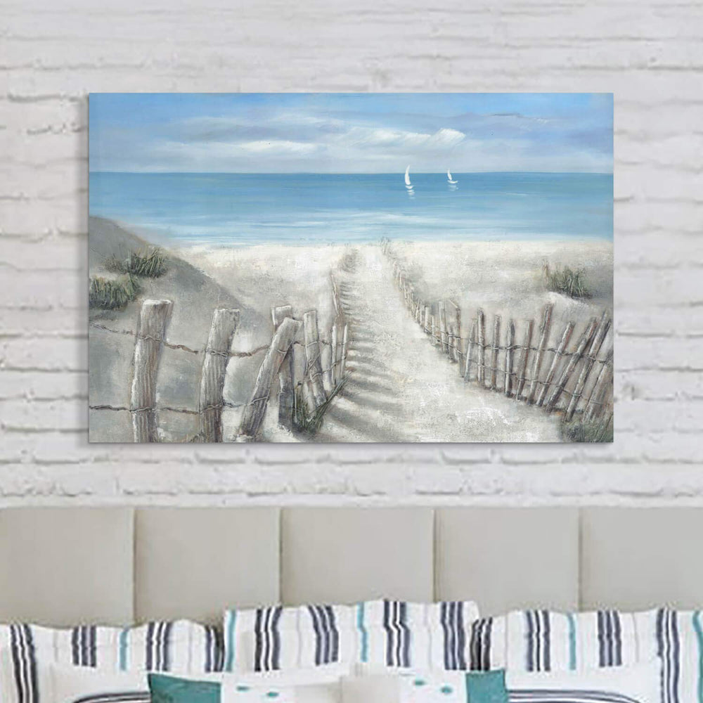 Abstract Beach Path Wall Art - From Where - 