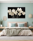 Abstract Canvas Plant Wall Art - From Where - 