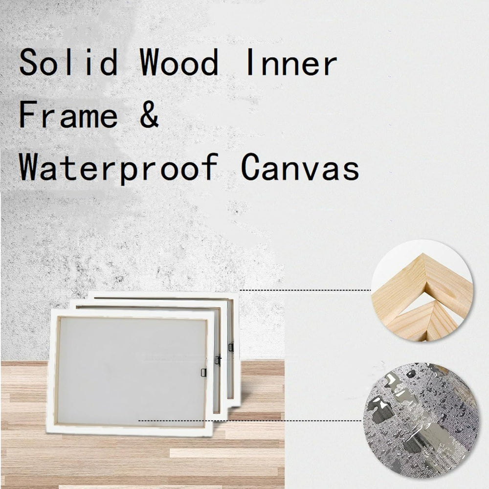 Abstract Canvas Plant Wall Art - From Where - 