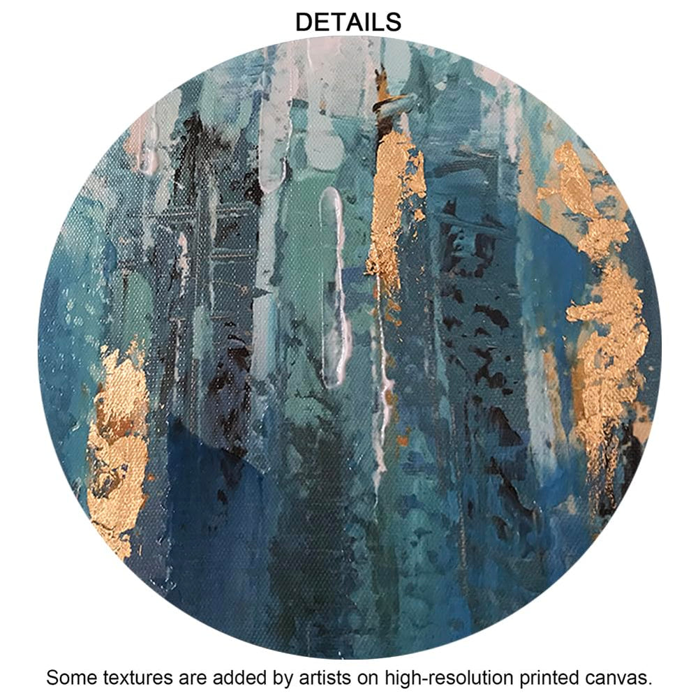 Abstract Canvas Wall Art - From Where - 